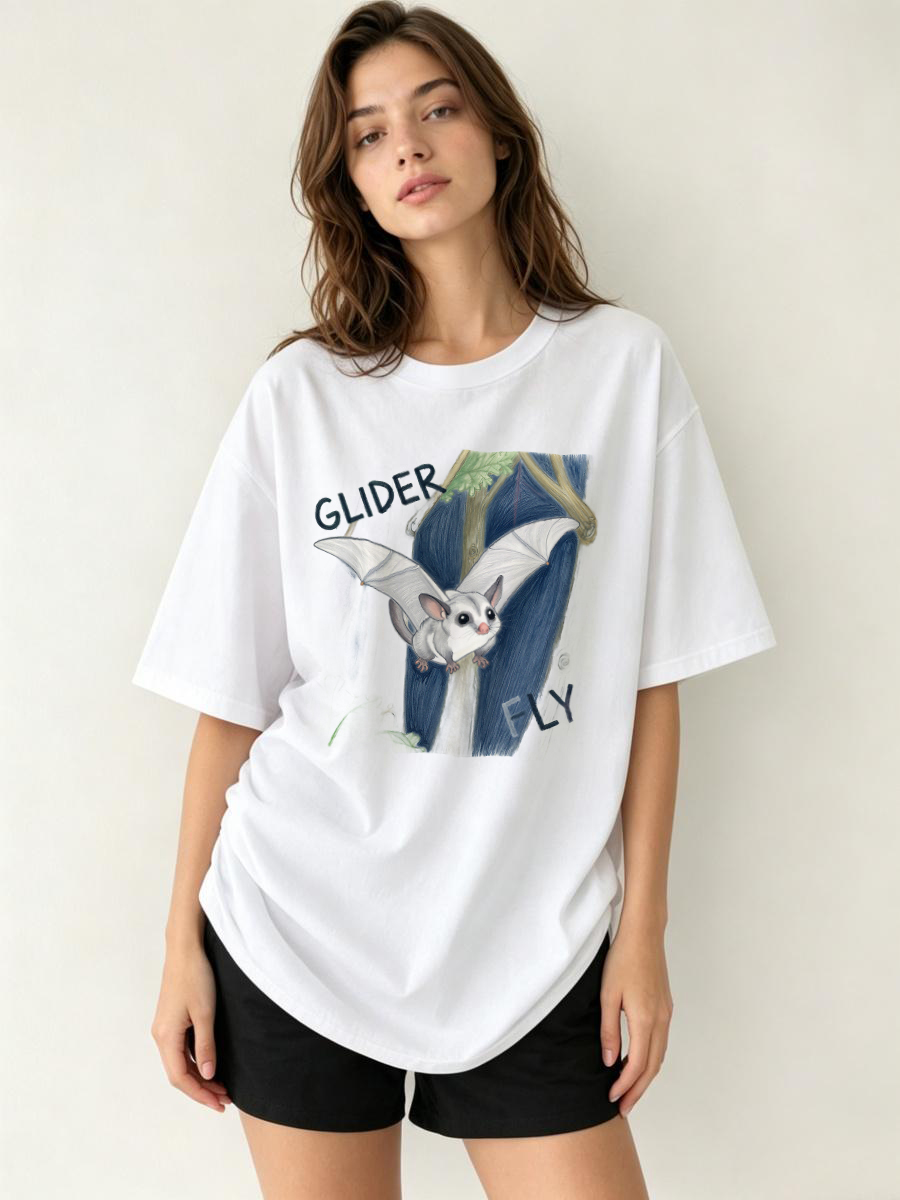 Tech Office Wear Women - T Shirt Girls Tech Graphic Cotton