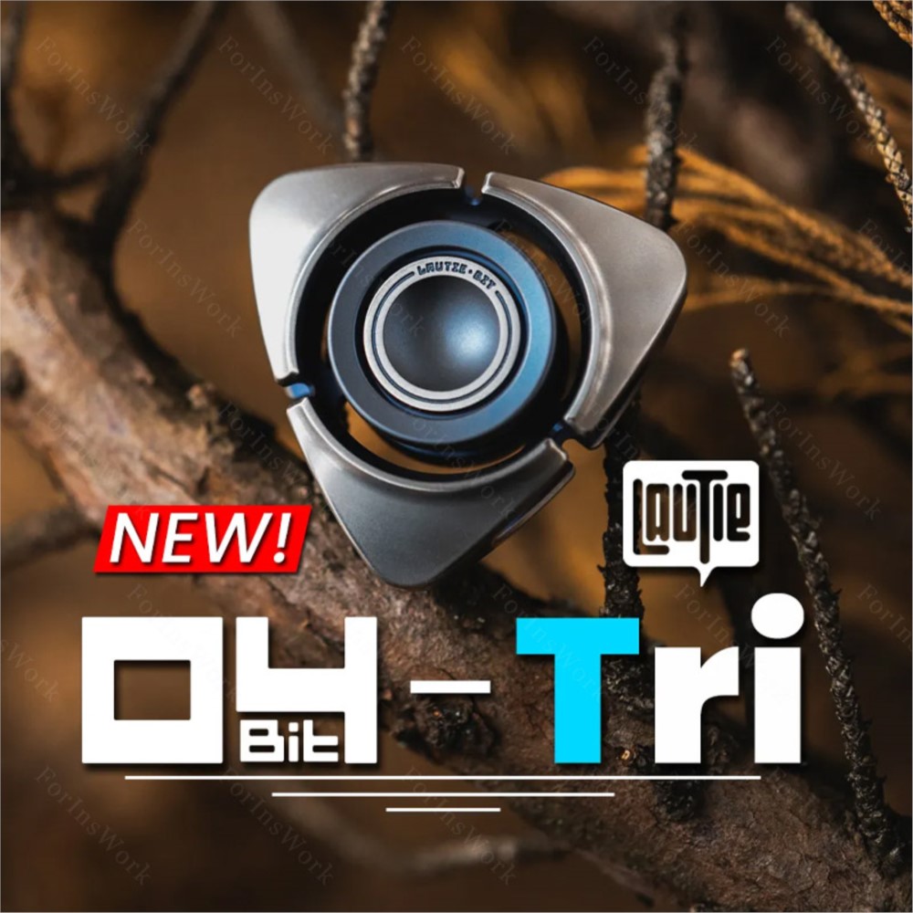 Office Tech - LAUTIE BIT04 Three Leaves Fidget Spinner