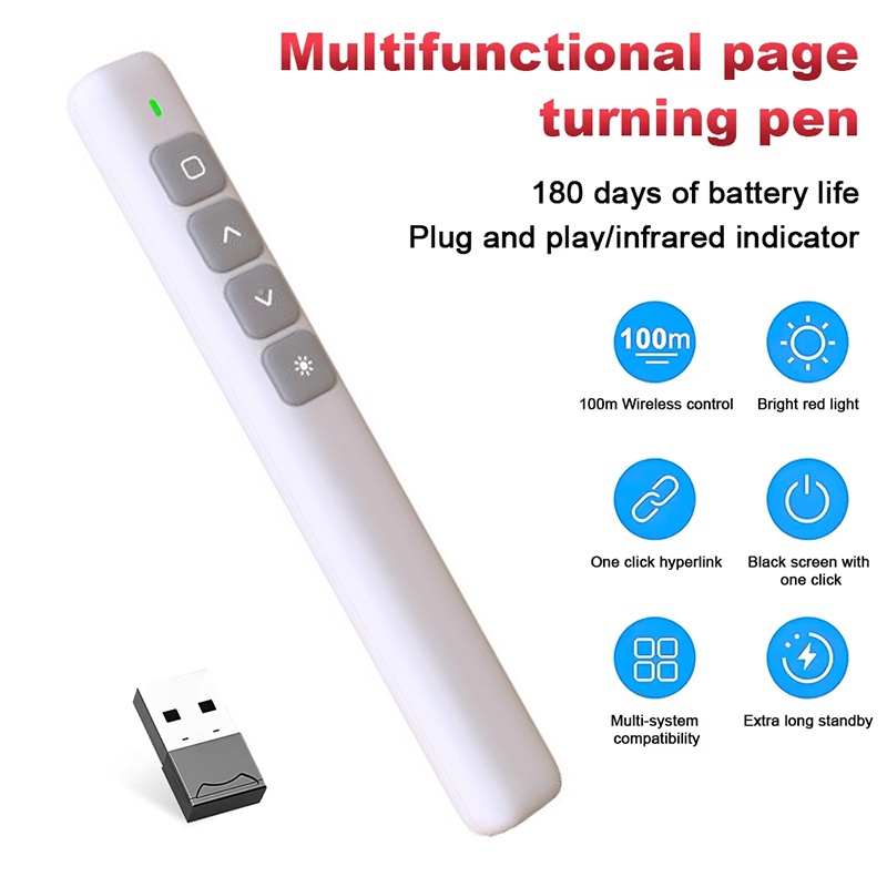 Presentation Remote Laser - Powerpoint Laser Flip Pen Office Teaching