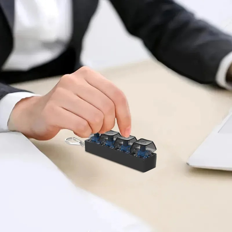 4Keys Finger Button Anti-stres - Office Tech recension och pris