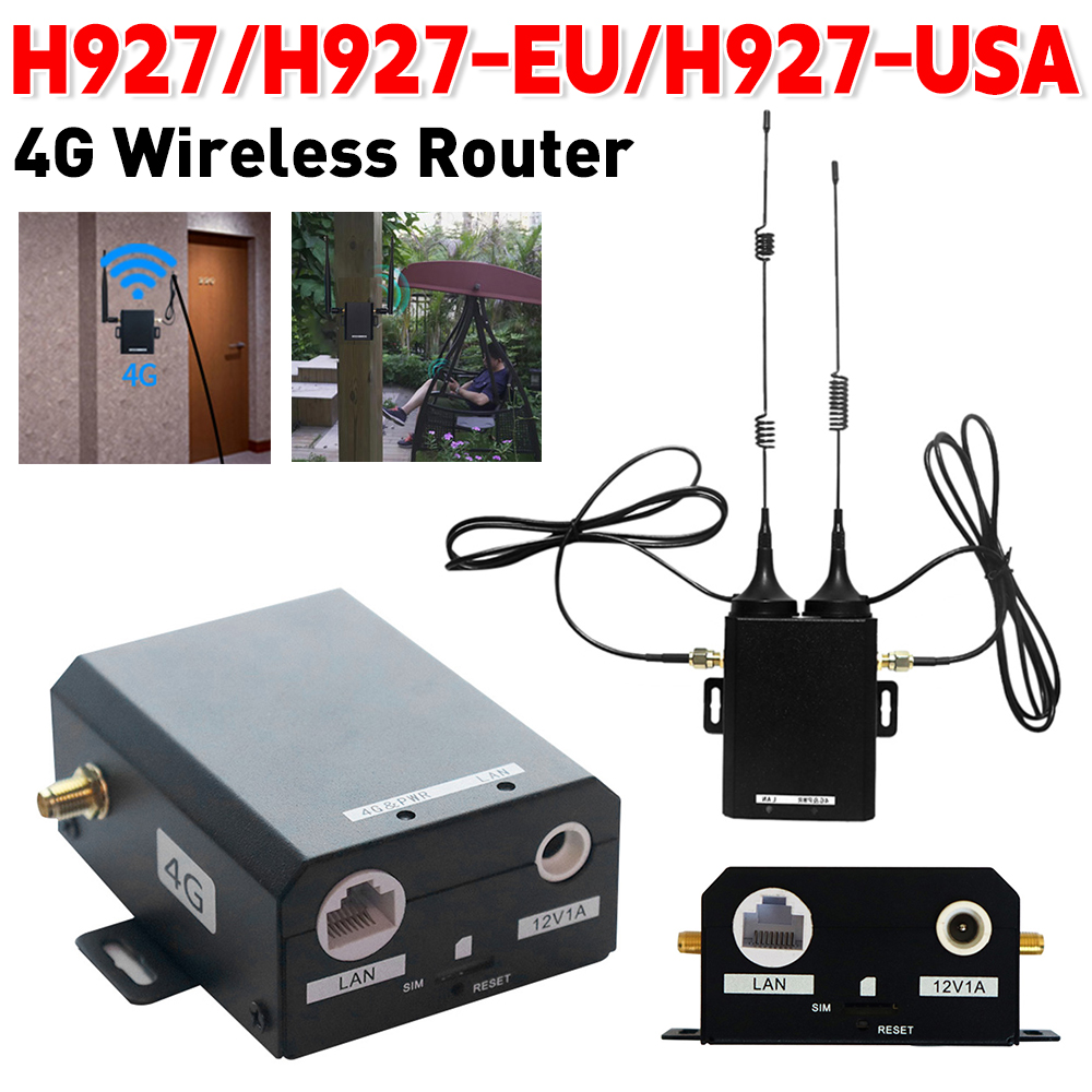 H927 WiFi Router Industrial Gr - 4G Lte Router Sim recension och pris