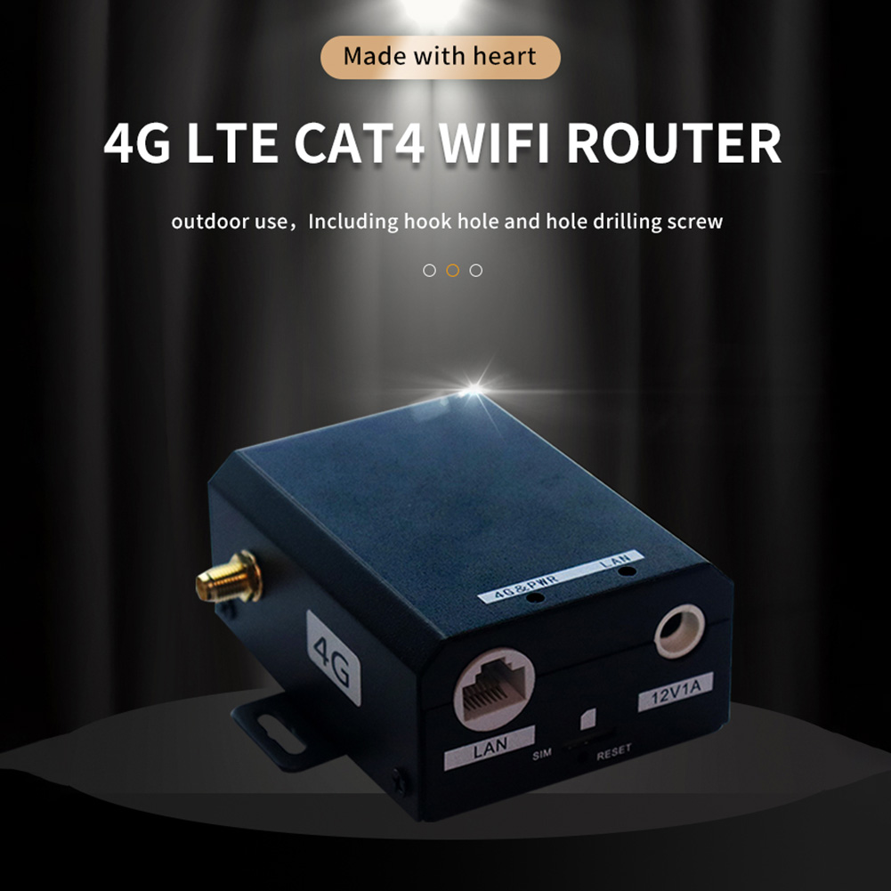 H927 WiFi Router Industrial Gr - 4G Lte Router Sim recension och pris