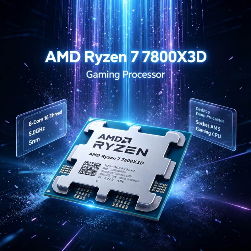 AMD Ryzen 7 7800X3D R7 7800X3D - Amd Cpu Ryzen 7 recension och pris