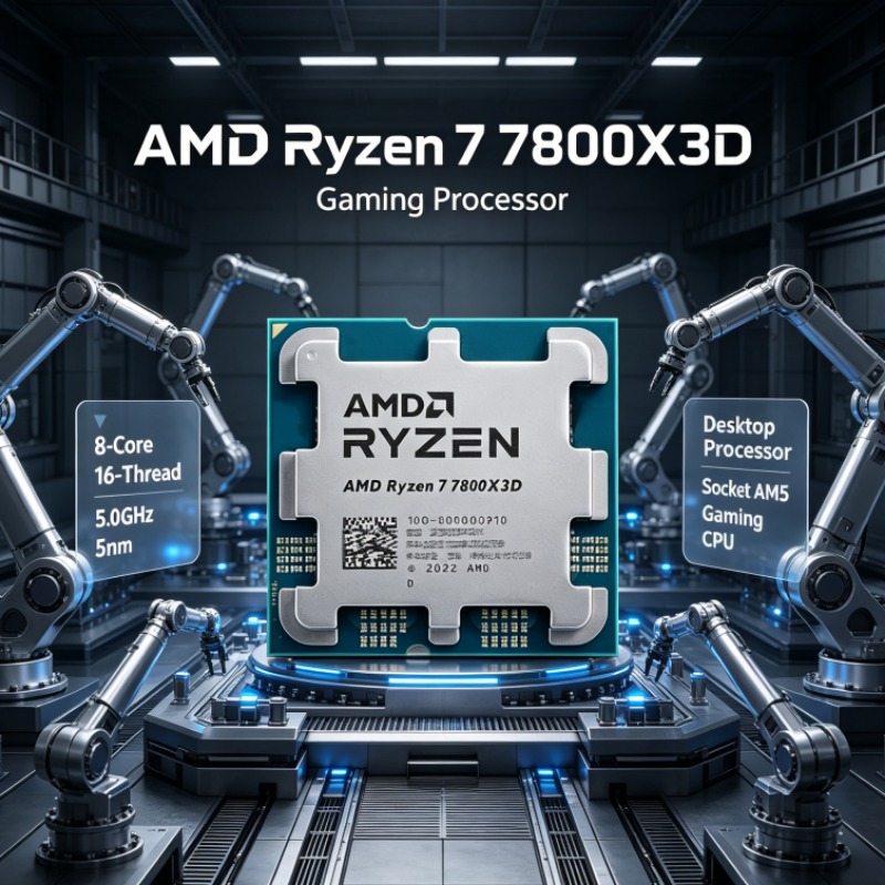 AMD Ryzen 7 7800X3D R7 7800X3D - Amd Cpu Ryzen 7 recension och pris