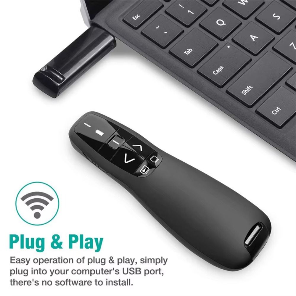 USB Control Powerpoint Smart P - Presentation Remote Laser recension och pris