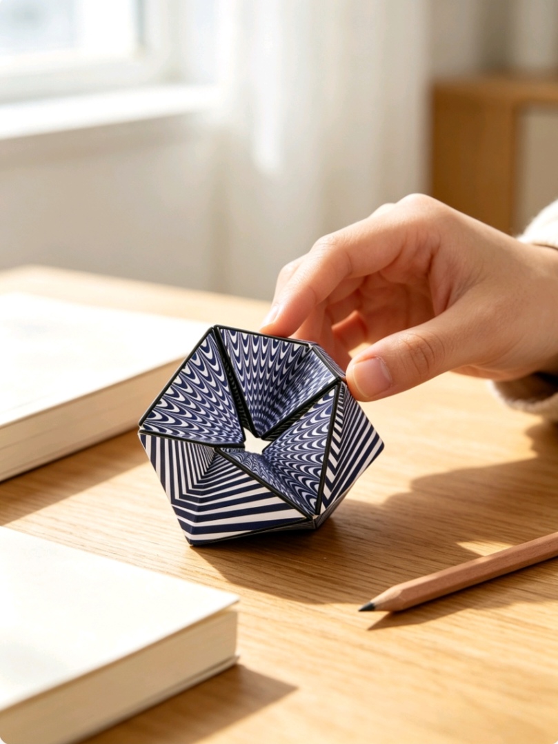 Infinite Flip 3D Geometric Str - Office Tech recension och pris