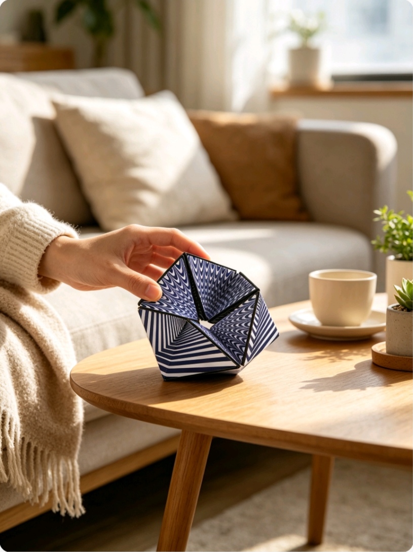 Infinite Flip 3D Geometric Str - Office Tech recension och pris