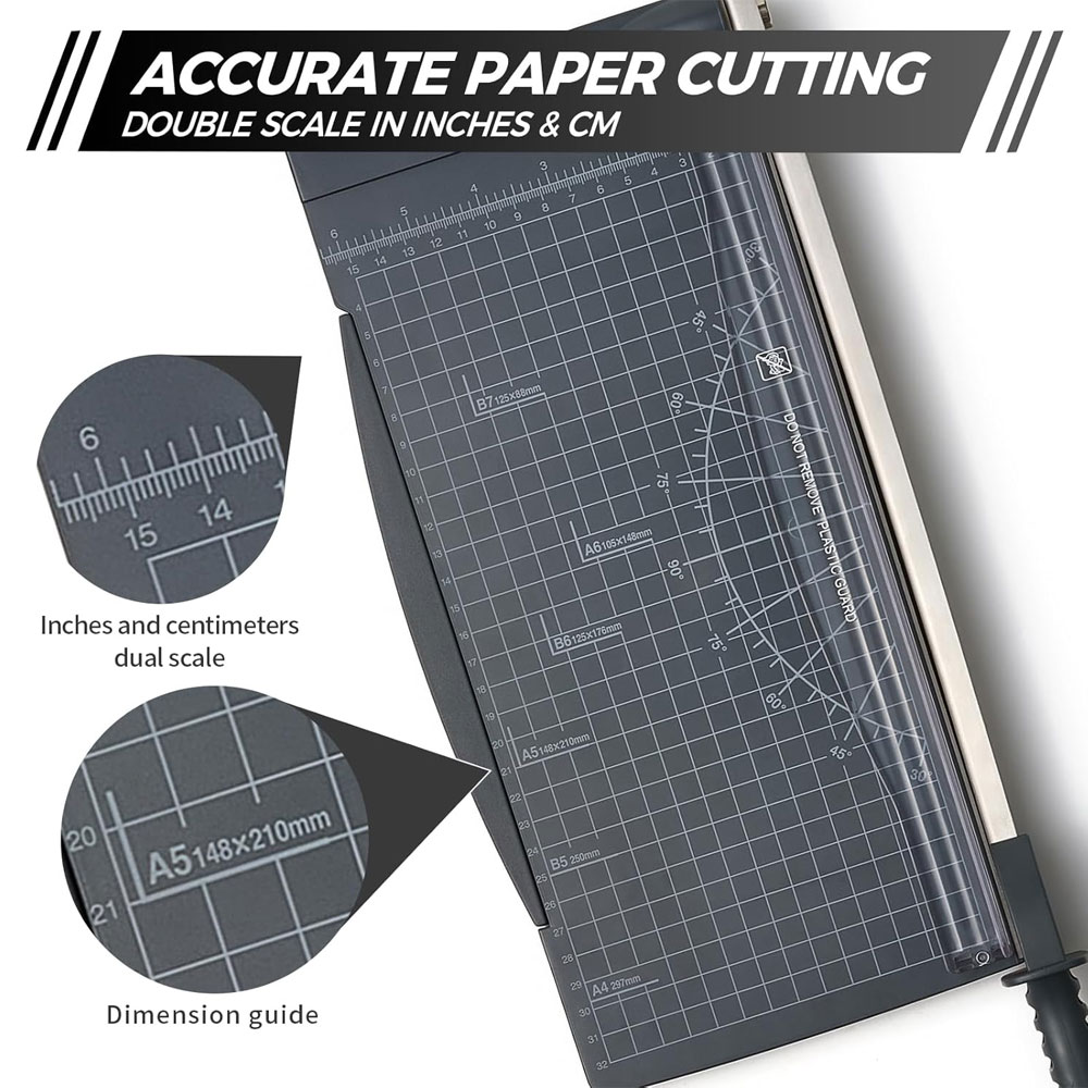 12-Inch Guillotine Paper Cutte - Paper Cutting Guillotine recension och pris
