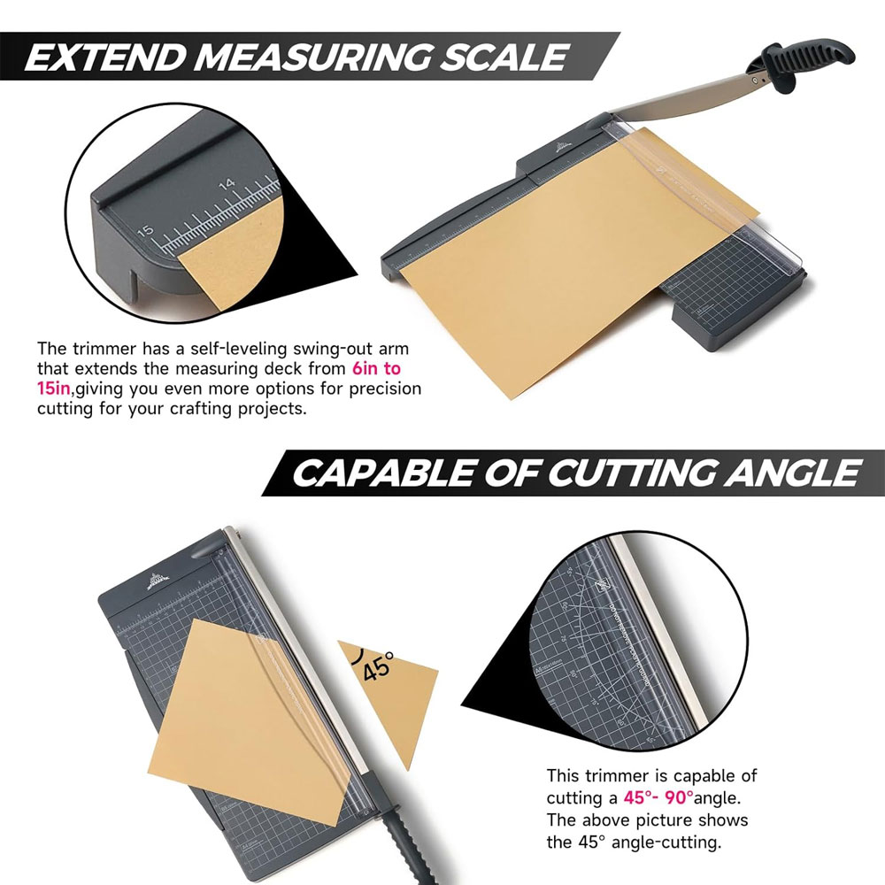 12-Inch Guillotine Paper Cutte - Paper Cutting Guillotine recension och pris