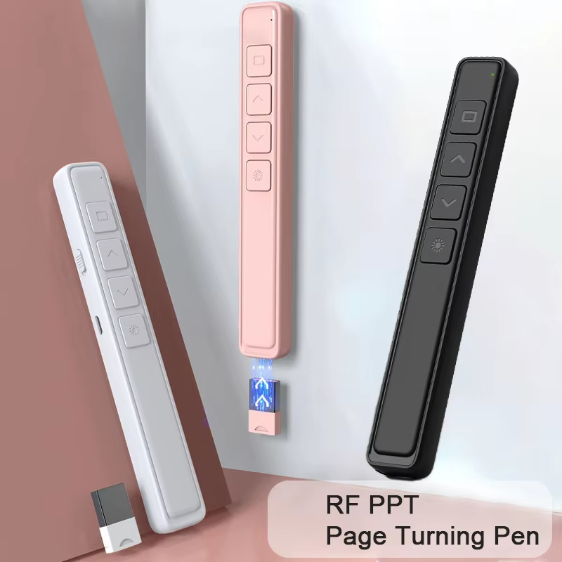 Wireless Presenter Page Turnin - Presentation Remote Laser recension och pris