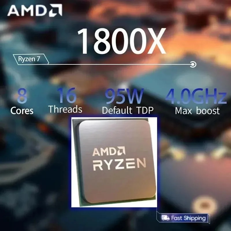 100% Brand New and Original AM - Amd Cpu Ryzen 7 recension och pris