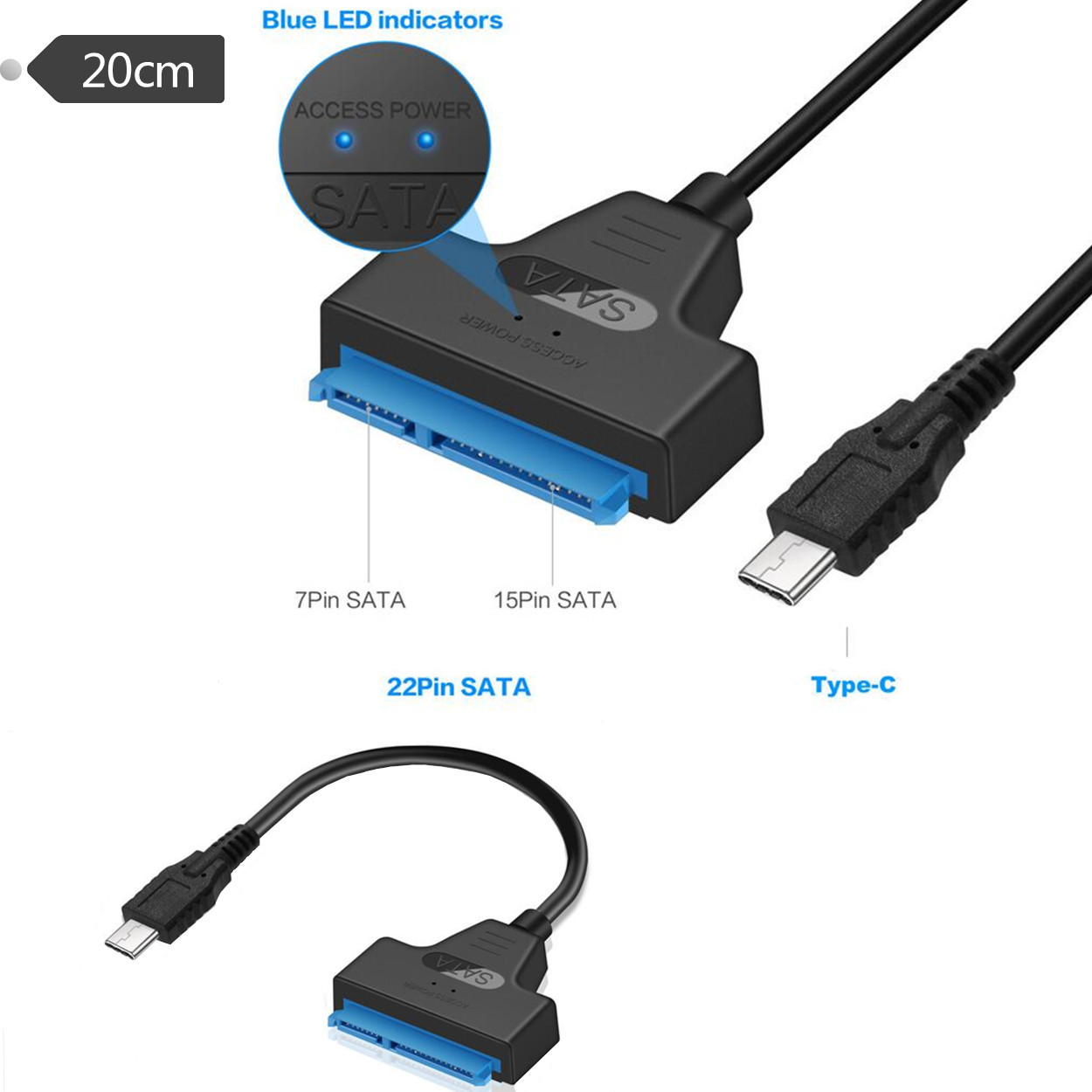 USB 3.1 Type C to SATA III HDD - Samsung Ssd Evo 870 recension och pris