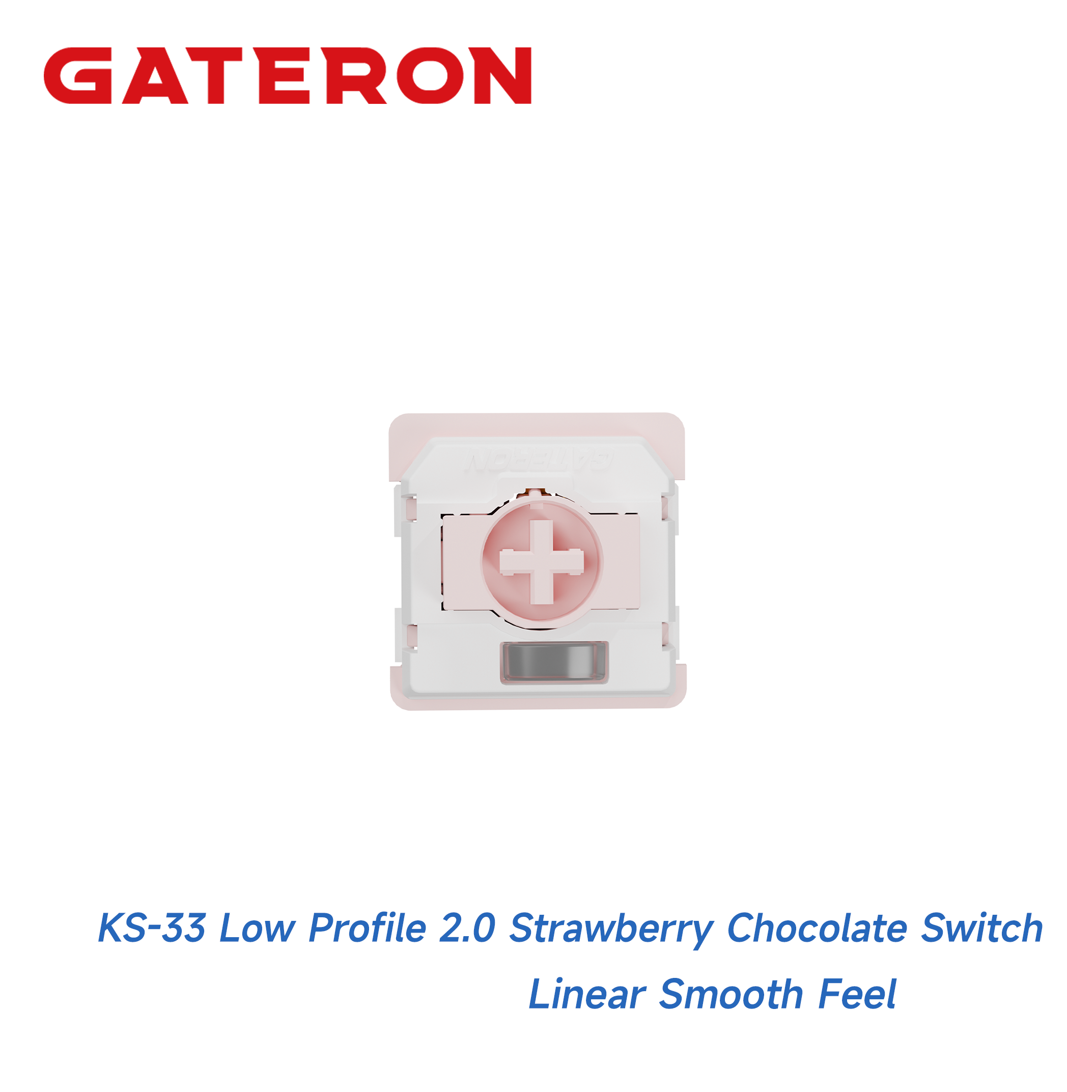 GATERON KS-33 Low Profile 2.0  - Office Tech recension och pris