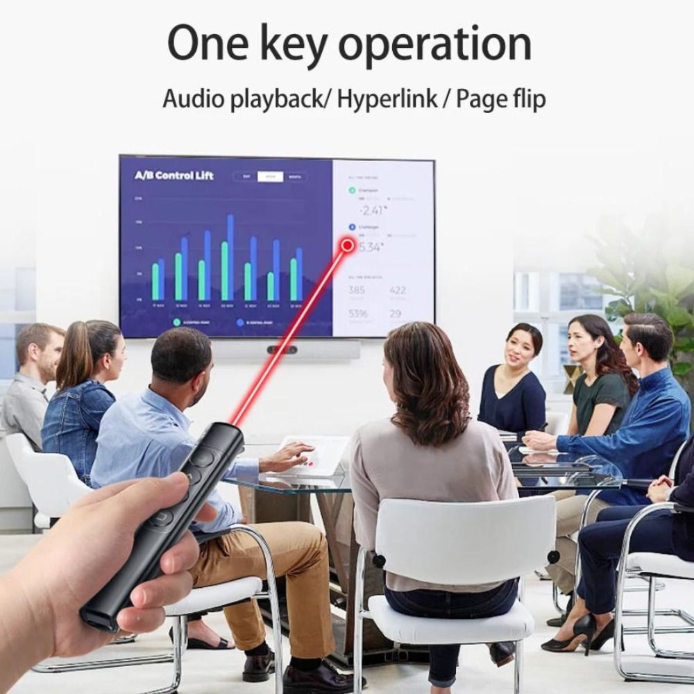 2.4GHz Wireless Presentation C - Presentation Remote Laser recension och pris