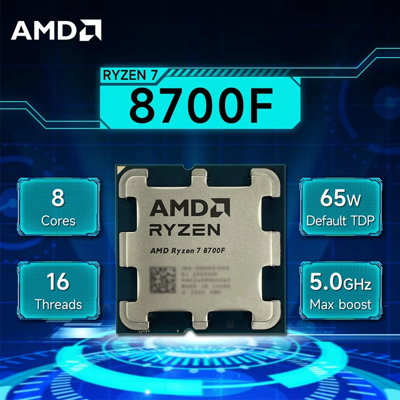 New AMD Ryzen 7 8700F 8-Core 1 - Amd Cpu Ryzen 7 recension och pris