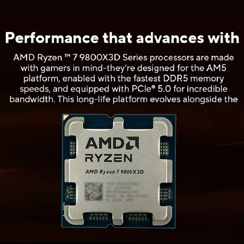 AMD Ryzen 7 9800X3D R7 9800X3D - Amd Cpu Ryzen 7 recension och pris