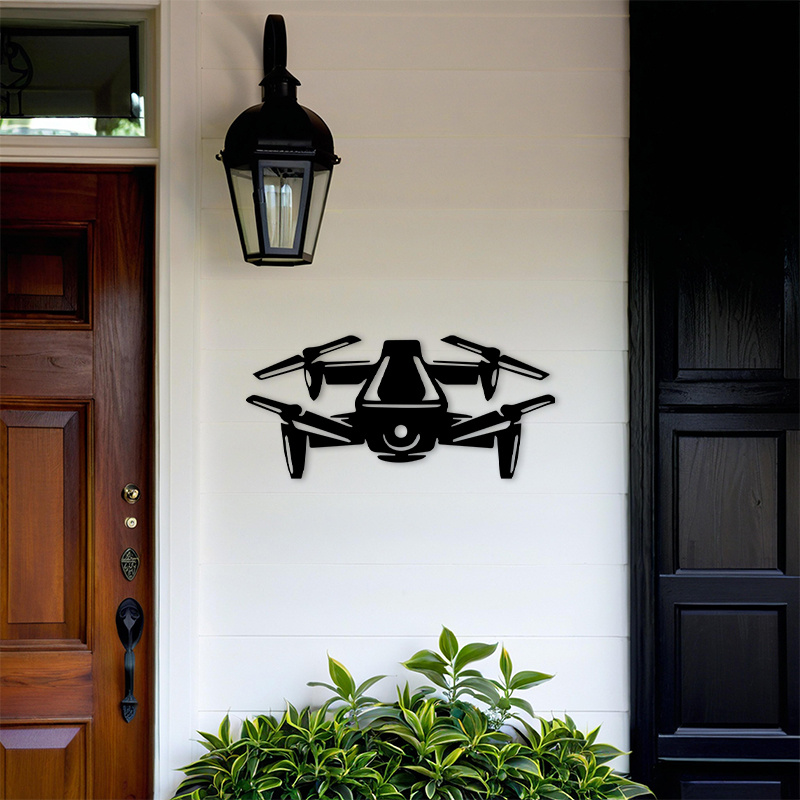 Modern Drone Silhouette Alumin - Office Tech recension och pris