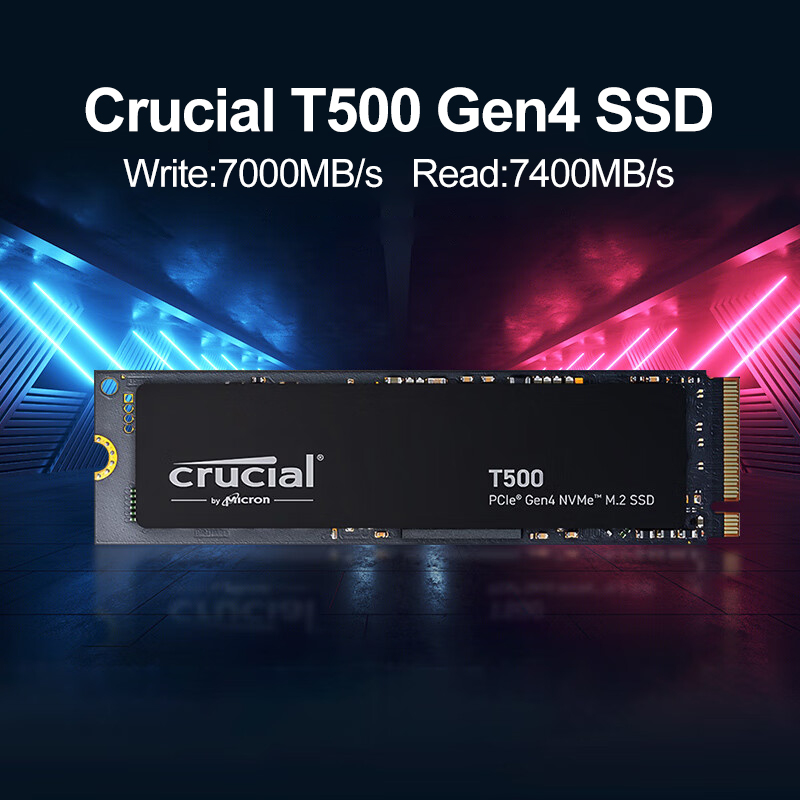 Crucial T500 1TB Gen4 NVMe M.2 - Samsung Ssd Evo 870 recension och pris