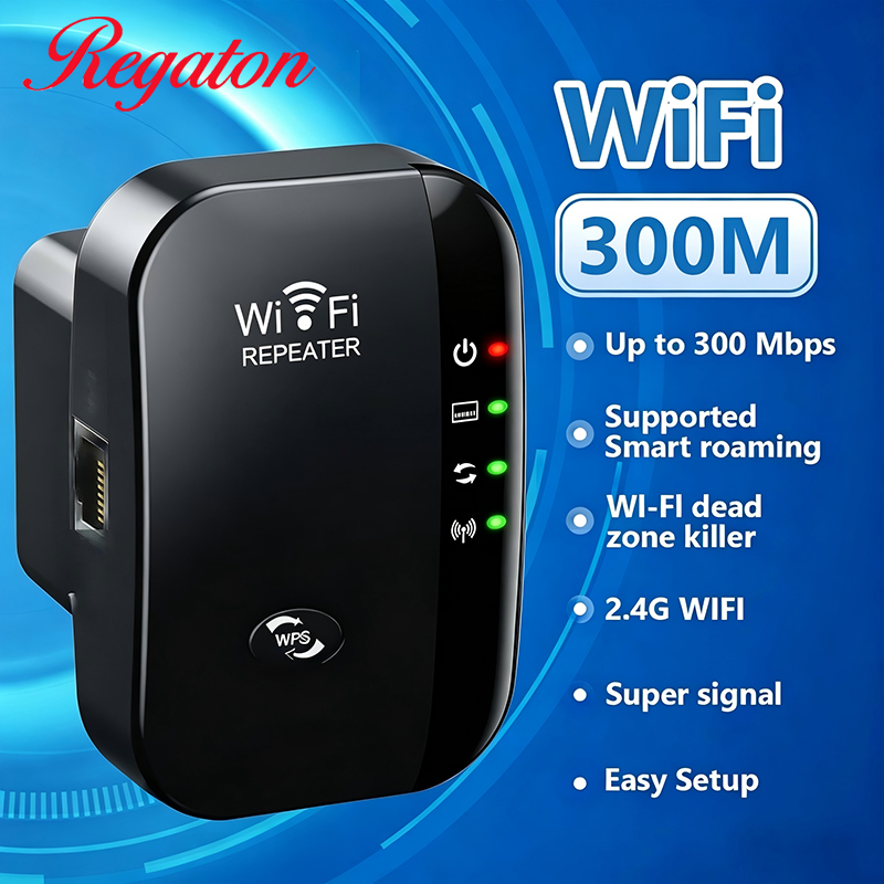 Wireless 300M 2.4GHz WiFi Rang - Office Tech recension och pris