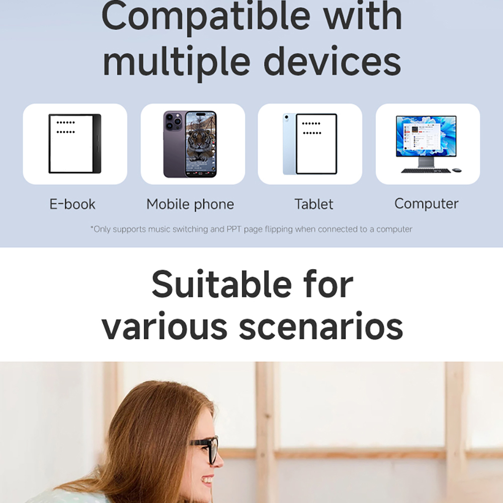 Bluetooth Page Turner Camera/M - Presentation Remote Laser recension och pris
