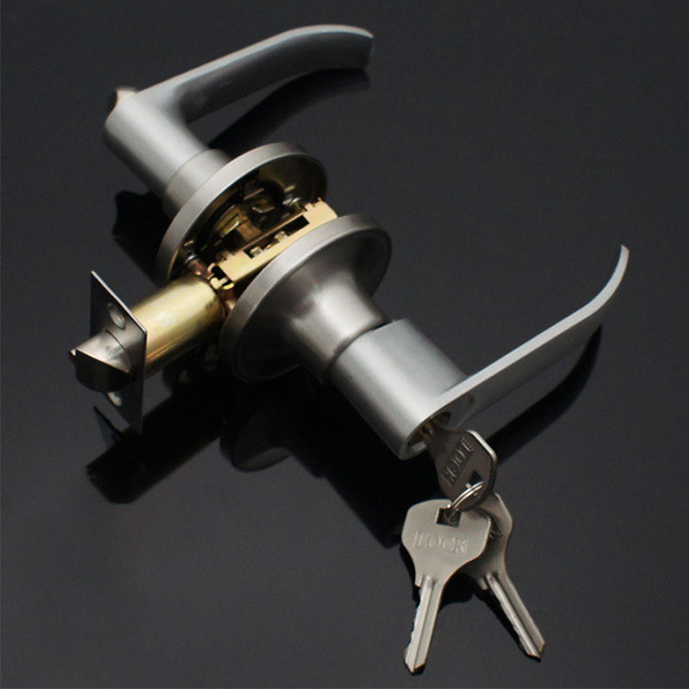 Door Lever Lock with 3 Keys En - Office Tech recension och pris