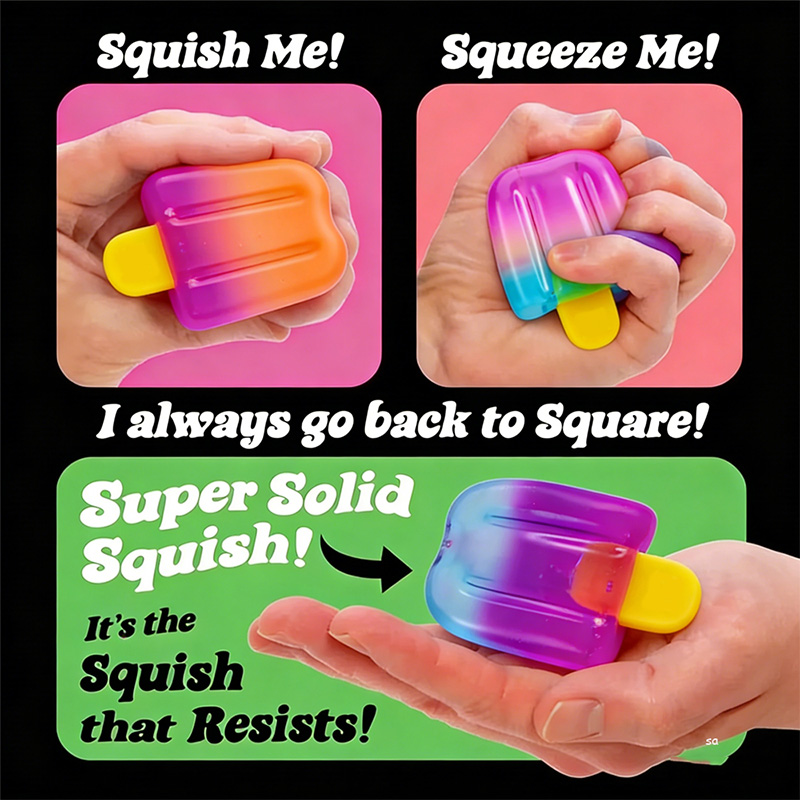 1/3pcs Ice Cream Squishy Squee - Office Tech recension och pris