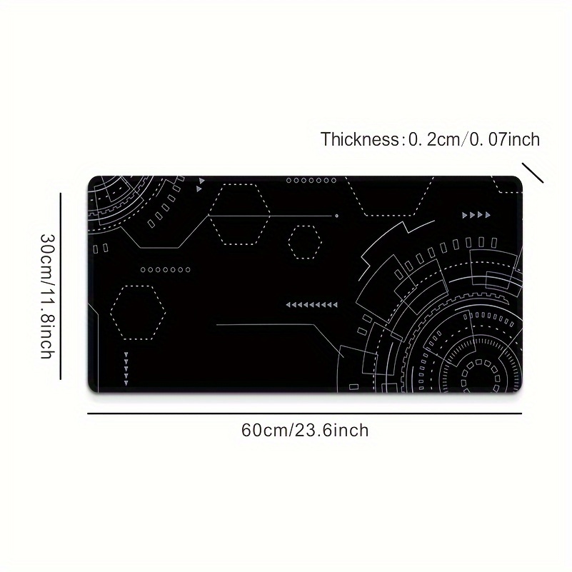 Tech Circuit Print Extended De - Office Tech Setup recension och pris